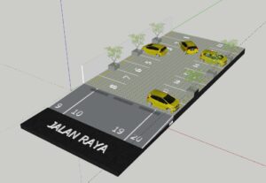 desain pemasangan paving di karawang