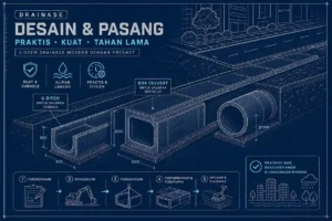 Drainase adalah sistem yang mengalirkan kelebihan air